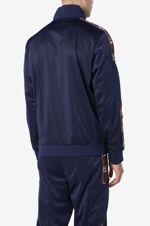 μπουφάν μπουφάν πίστας Fila Carson Peacoat