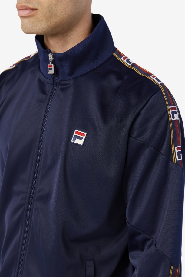 μπουφάν μπουφάν πίστας Fila Carson Peacoat