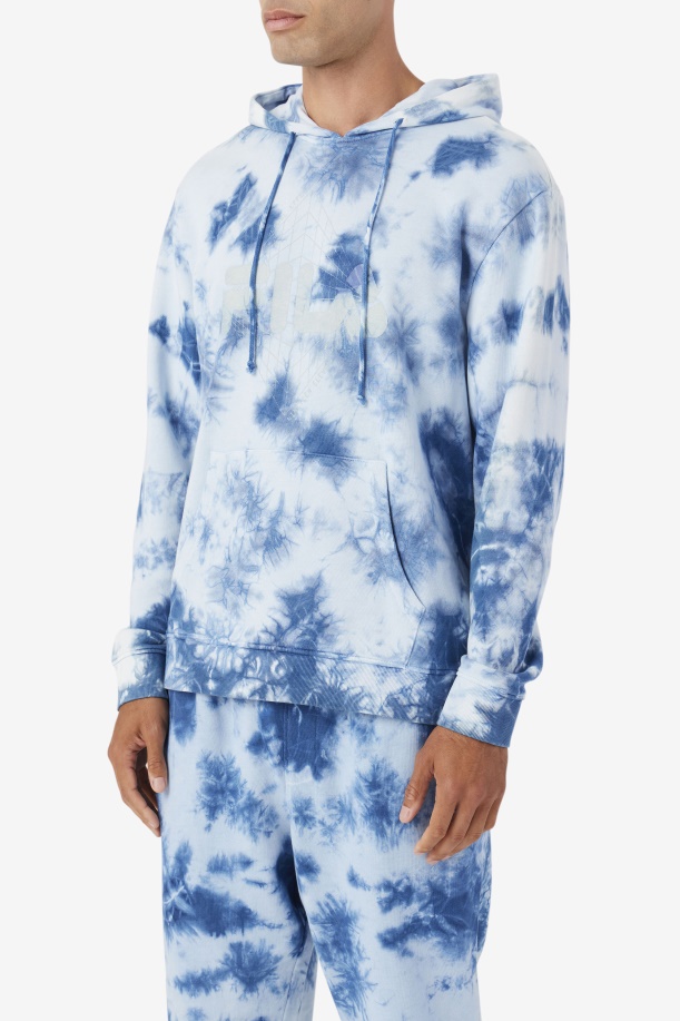 Moshi Hoodie Majolica Blue/stone Fila