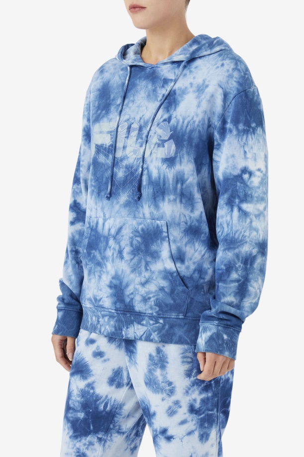 Moshi Hoodie Majolica Blue/stone Fila