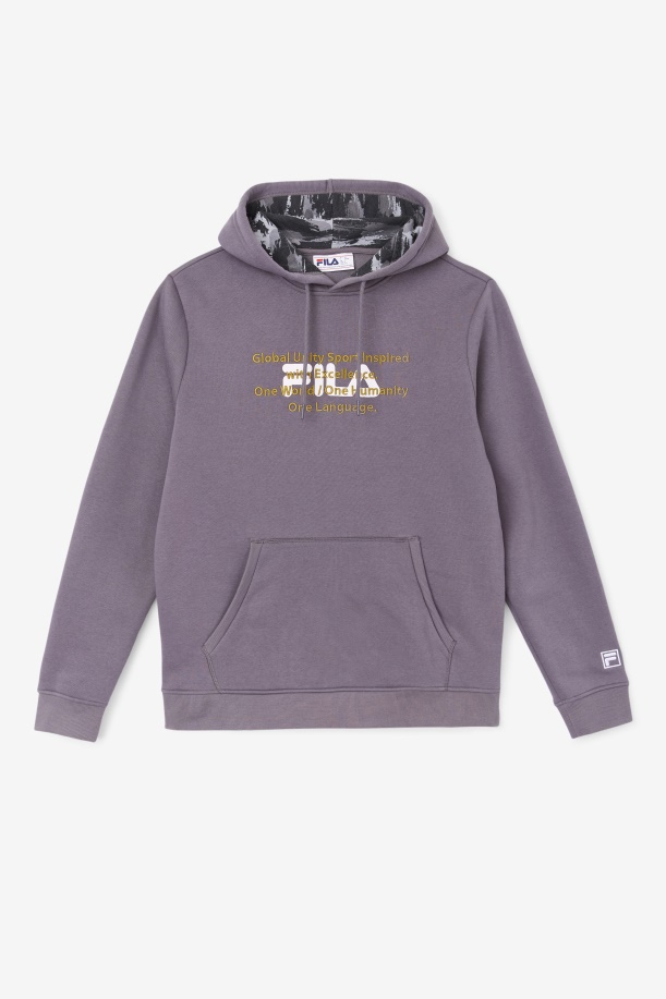 Fila Thunderstorm/λευκή/ελιά Rondot Hoodie