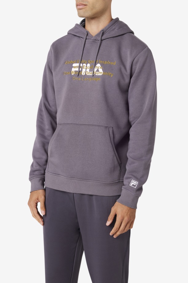 Fila Thunderstorm/λευκή/ελιά Rondot Hoodie