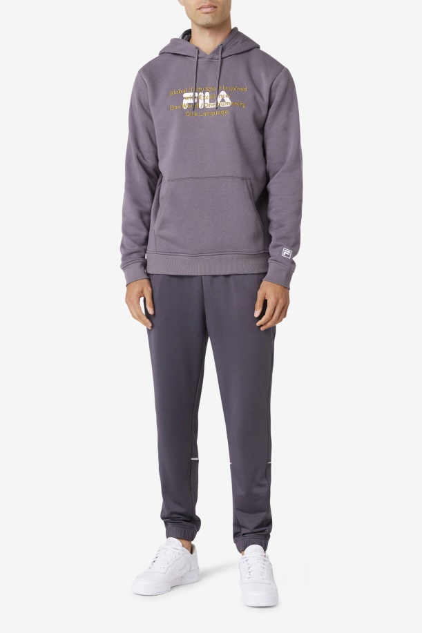Fila Thunderstorm/λευκή/ελιά Rondot Hoodie