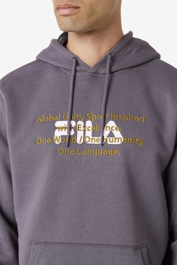 Fila Thunderstorm/λευκή/ελιά Rondot Hoodie