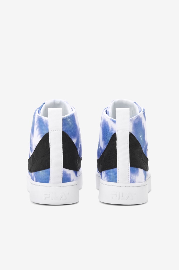 γυναικεία βαφή γραβάτα Gennaio Fila λευκό/φωτεινό Cobalt/storm Blue