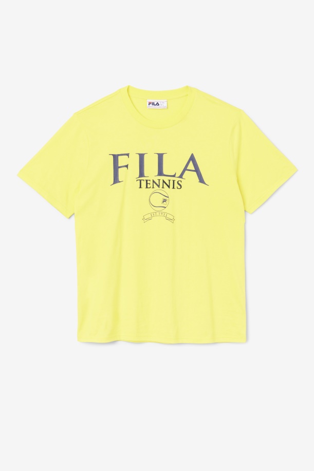 Saran Tee Fila κίτρινο/ναυτικό