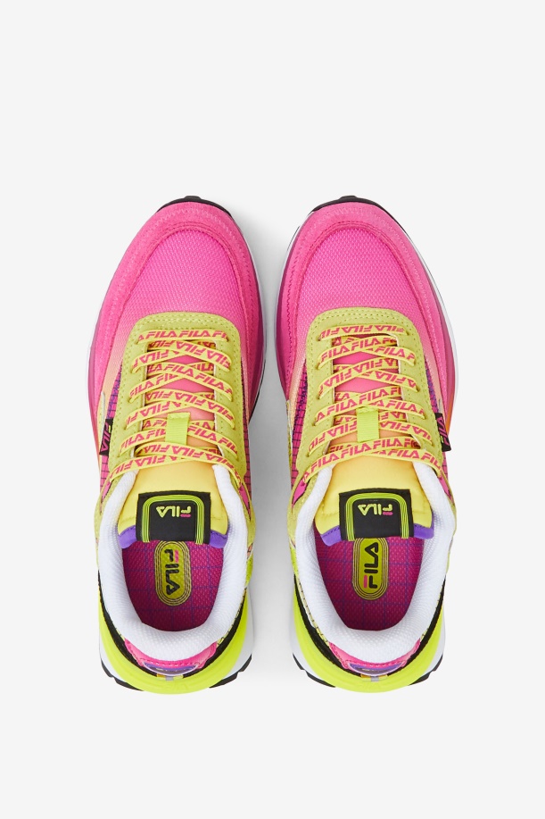 Fila Pink Glo/sulphur/white Big Kids\' Renno