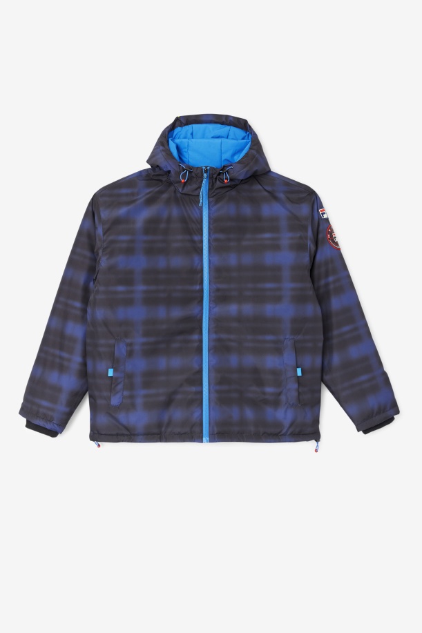 μπλε σκιά επιταγή Fila Beta Puffer Jacket