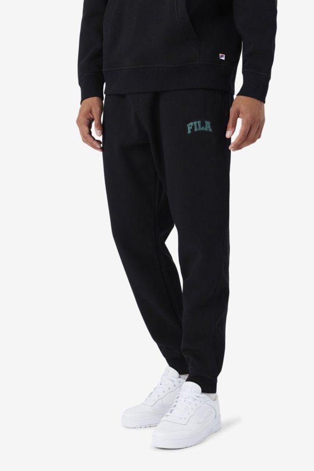 μαύρο/μπλε ερυθρελάτης Fila Trent Jogger