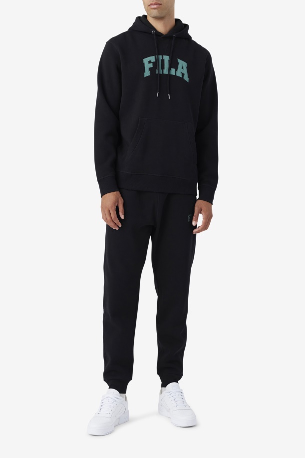 μαύρο/μπλε ερυθρελάτης Fila Trent Jogger
