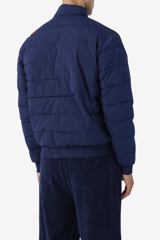 Puffer Jacket Fila Navy Brody