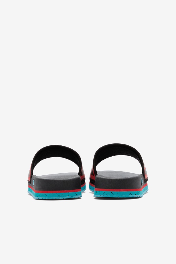 Fila Black/capri Breeze/κόκκινη ανδρική σεληνιακή τσουλήθρα