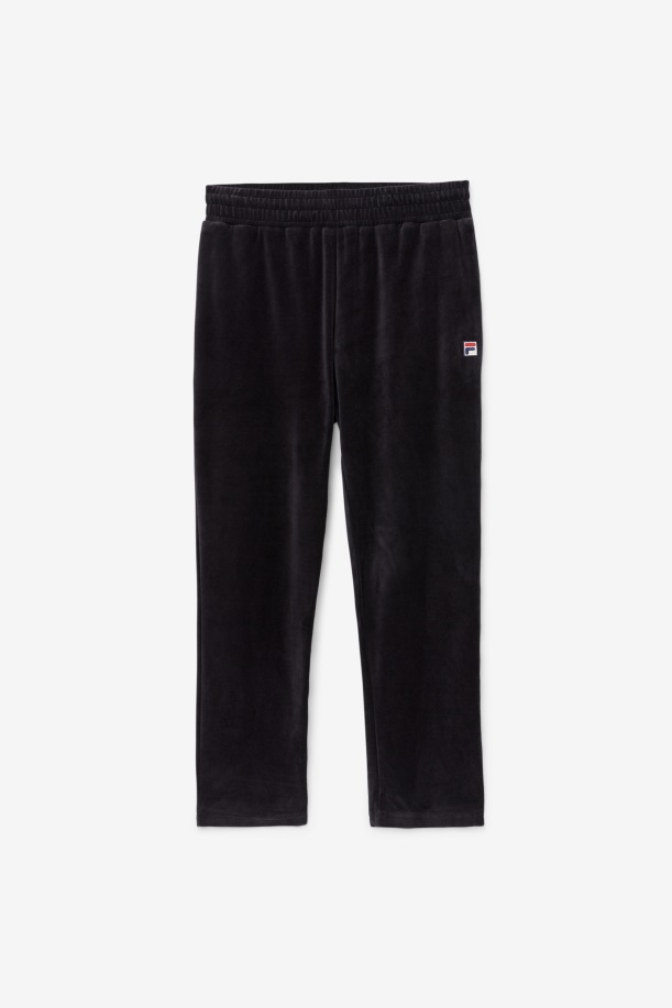 O-fit βελούδινο παντελόνι μαύρο Fila