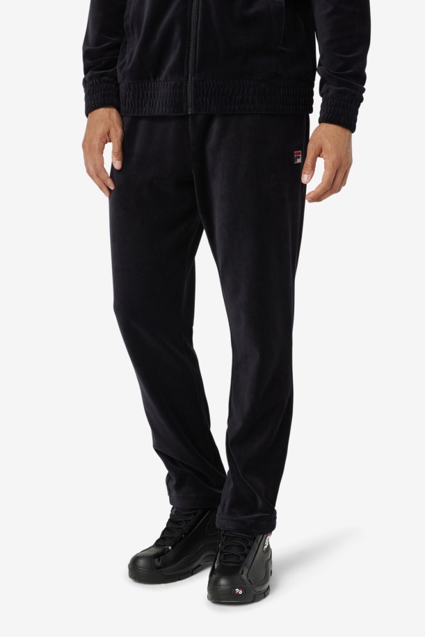 O-fit βελούδινο παντελόνι μαύρο Fila