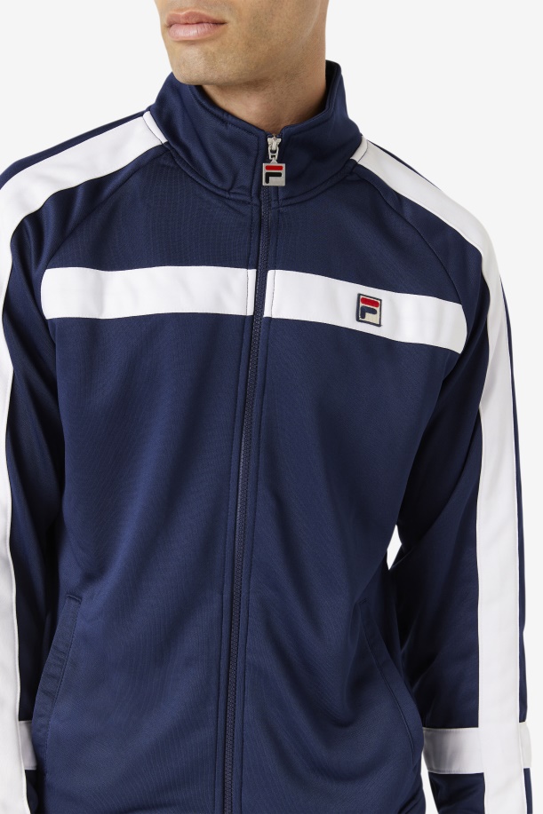 μπουφάν Fila Navy/λευκό Renzo
