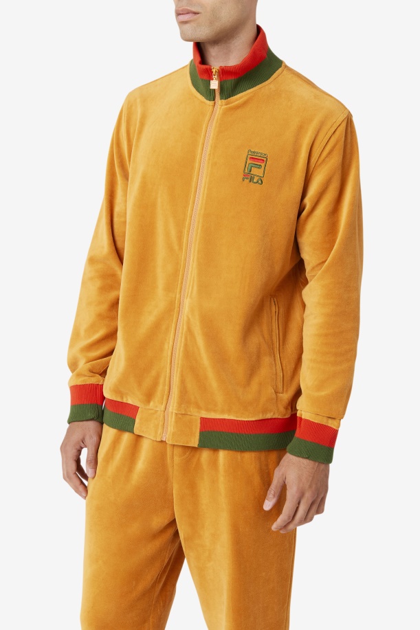 Fila Desert Sun/παπαρούνα/douglas Fir Fila X Paterson Velour Jacket