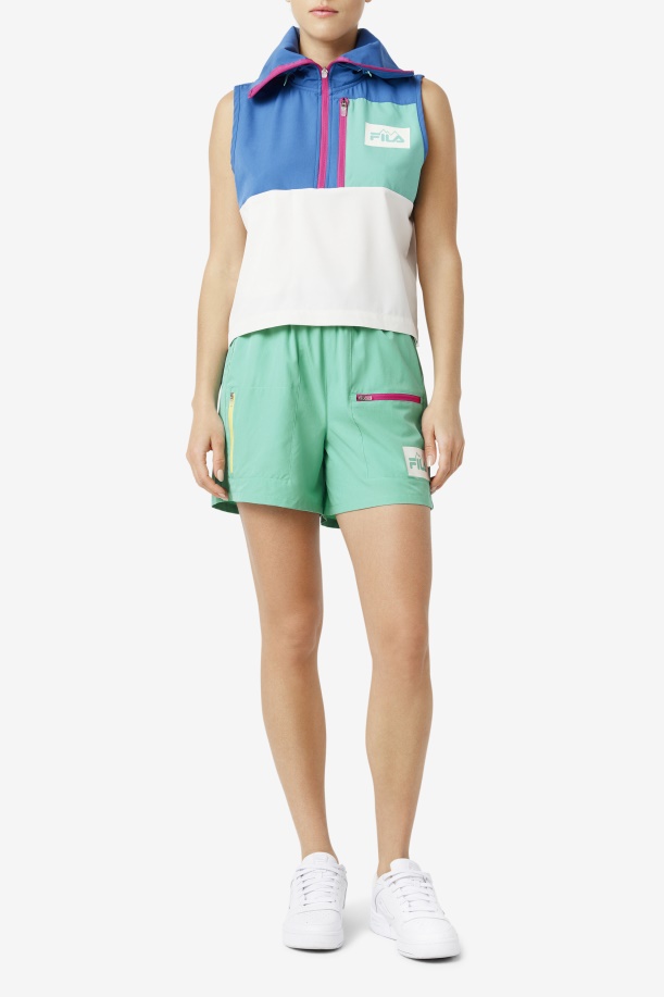Marine Green Jordyna Short Fila