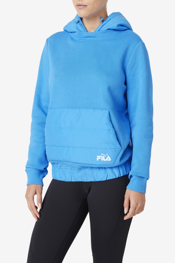Fila γαλλική κουκούλα με μπλε τριάδα