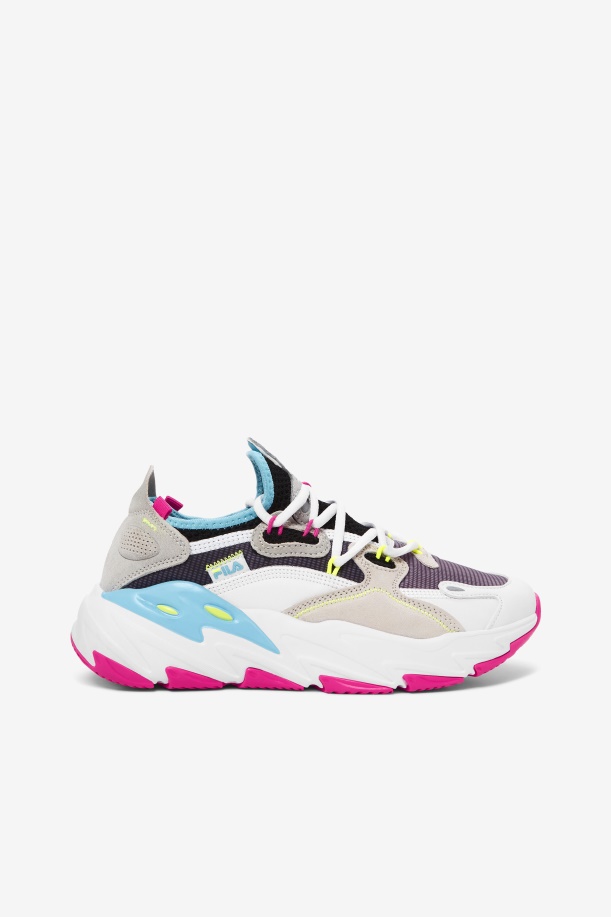 Fila White/pink Glo/bluefish γυναικείο Ray Tracer Evo 2