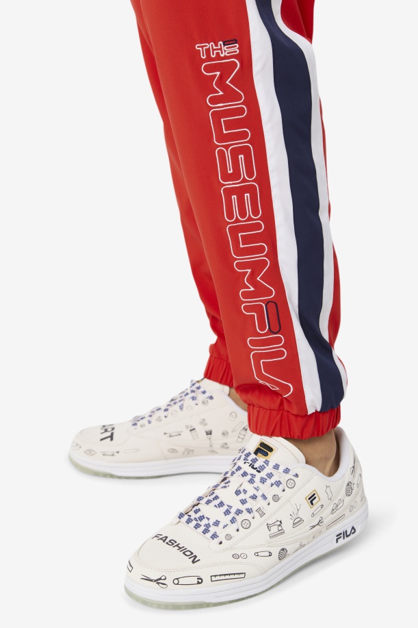 Fila X η πίστα του μουσείου παντελόνι Fila Red/peacoat/white