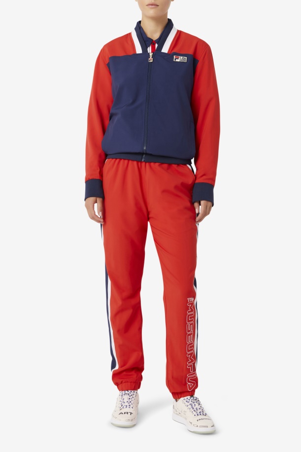 Fila X η πίστα του μουσείου παντελόνι Fila Red/peacoat/white