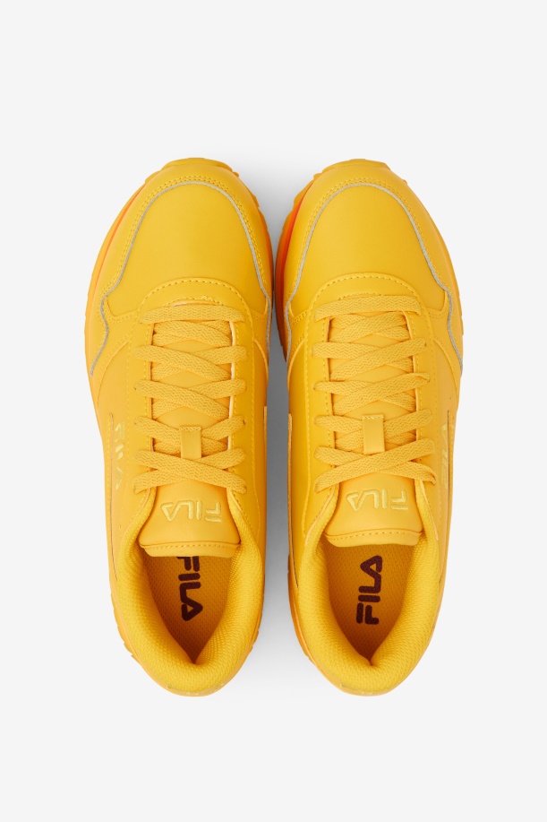 λωρίδα γυναικείας τροχιάς Fila Lemon/rhubarb