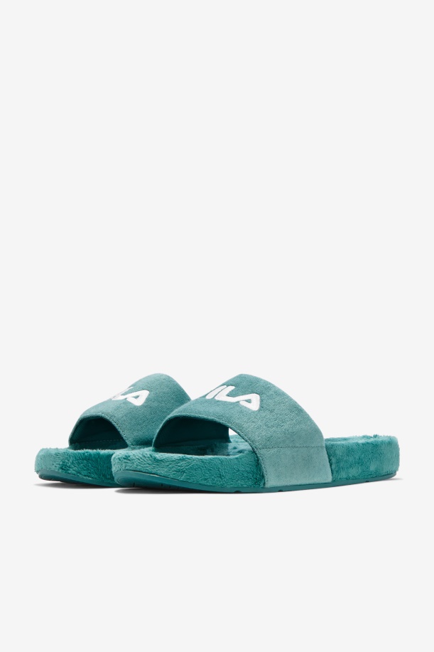 Terry Drifter Slide Bayou/μωβ/λευκό Fila