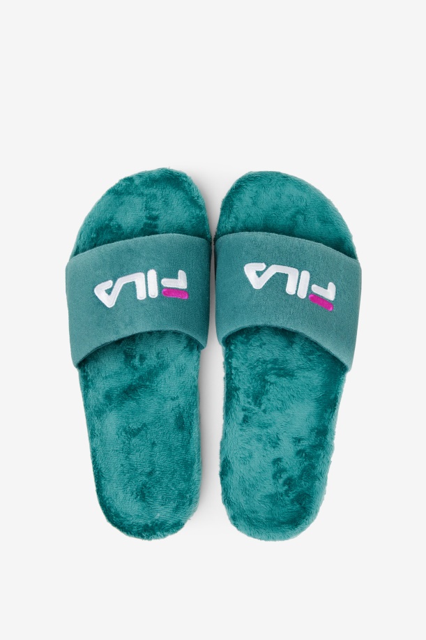 Terry Drifter Slide Bayou/μωβ/λευκό Fila
