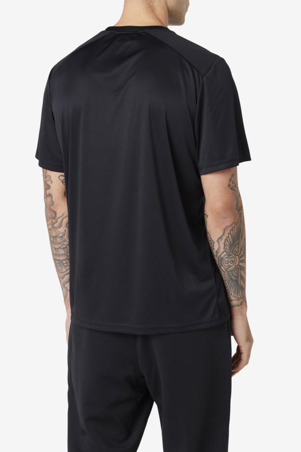 Black/nine Iron Kaab Crew Fila