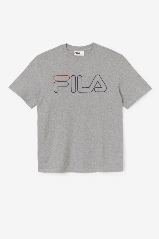 Fila Borough Tee ερείκη/ναυτικό/κόκκινο