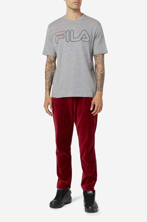 Fila Borough Tee ερείκη/ναυτικό/κόκκινο
