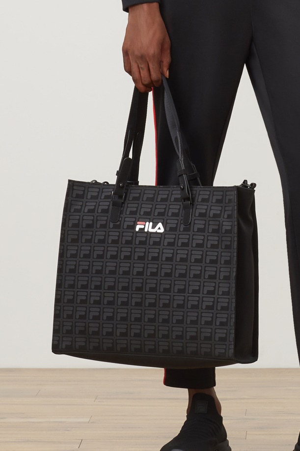 Fila Milano Tote Bag Fila μαύρο
