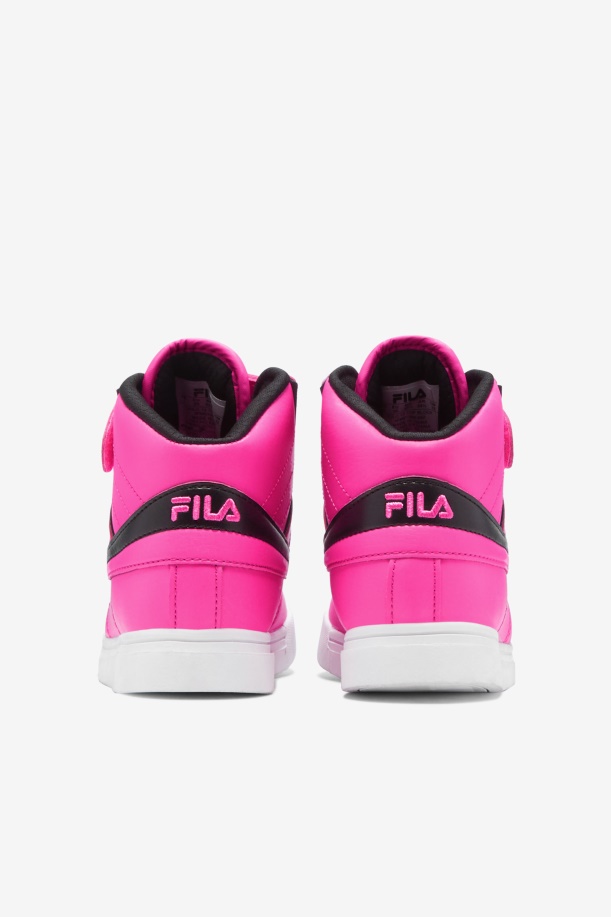 παιδικό Vulc 13 Top Block Fila ροζ/λευκό/μαύρο