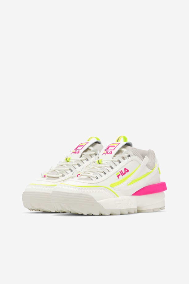 Fila γυναικείο Disruptor 2 Exp λευκή/λευκή άμμος/ροζ Glo