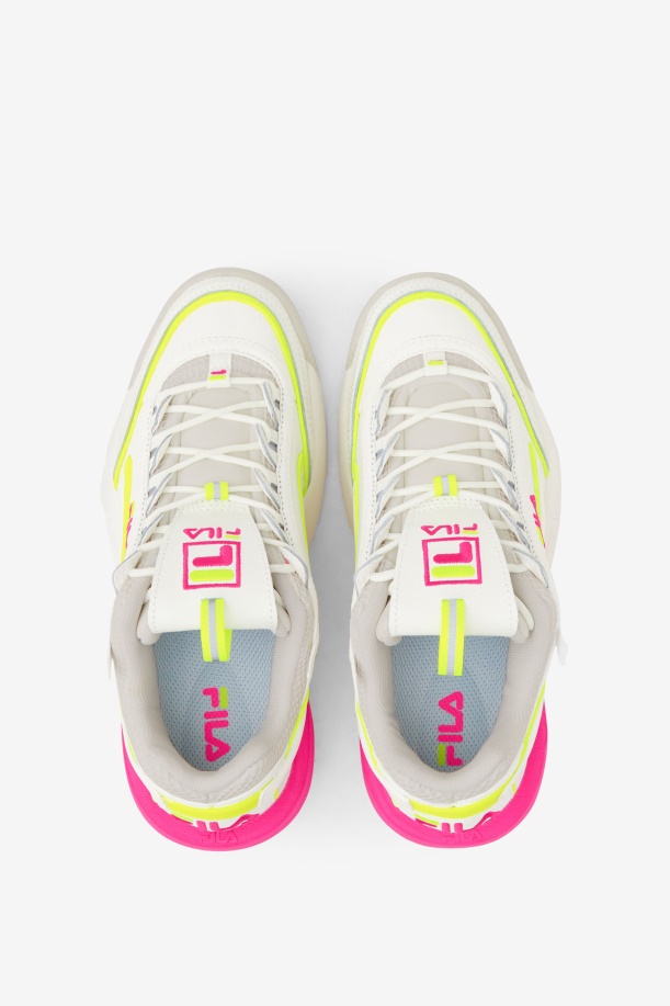 Fila γυναικείο Disruptor 2 Exp λευκή/λευκή άμμος/ροζ Glo