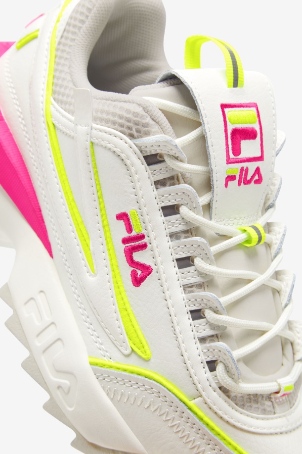 Fila γυναικείο Disruptor 2 Exp λευκή/λευκή άμμος/ροζ Glo