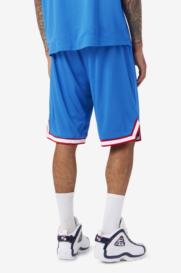 Ovi Basketball κοντό μπλε/λευκό/κόκκινο/χρυσό Fila