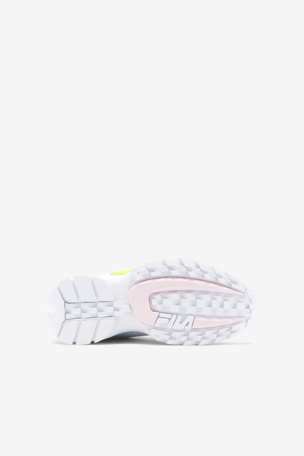 Fila μικρών παιδιών Disruptor 2 Premium λευκό/κίτρινο/μπλε
