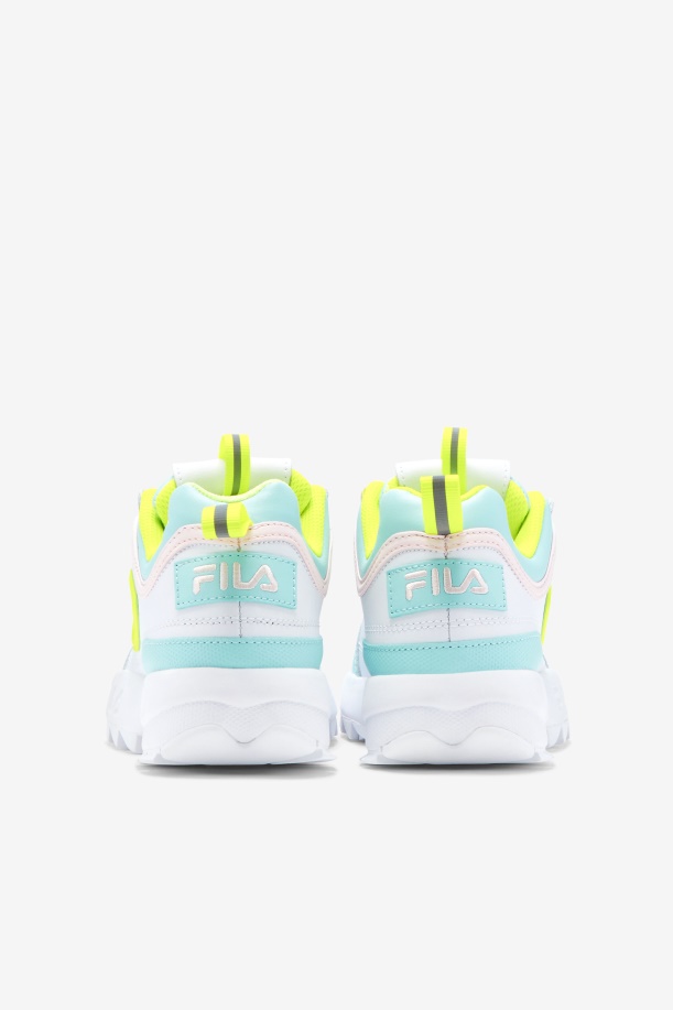 Fila μικρών παιδιών Disruptor 2 Premium λευκό/κίτρινο/μπλε