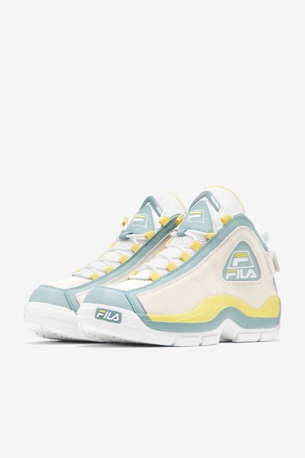 ανδρική επιχορήγηση λόφος 2 White/gret/grey Mist Fila
