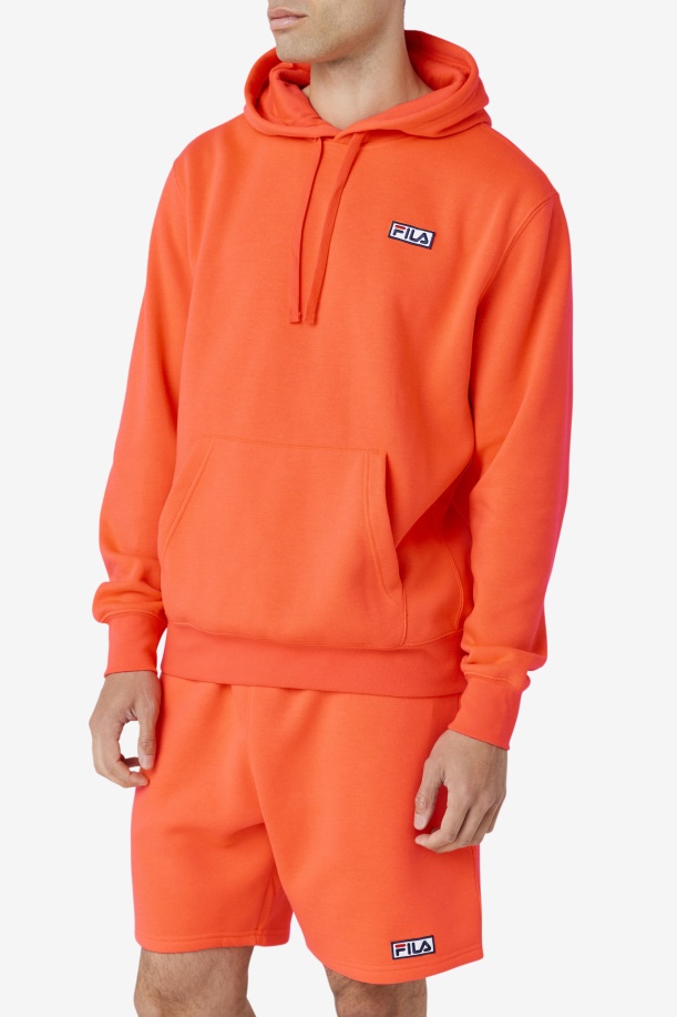 φλογερό κοραλί Fila Algot Hoodie