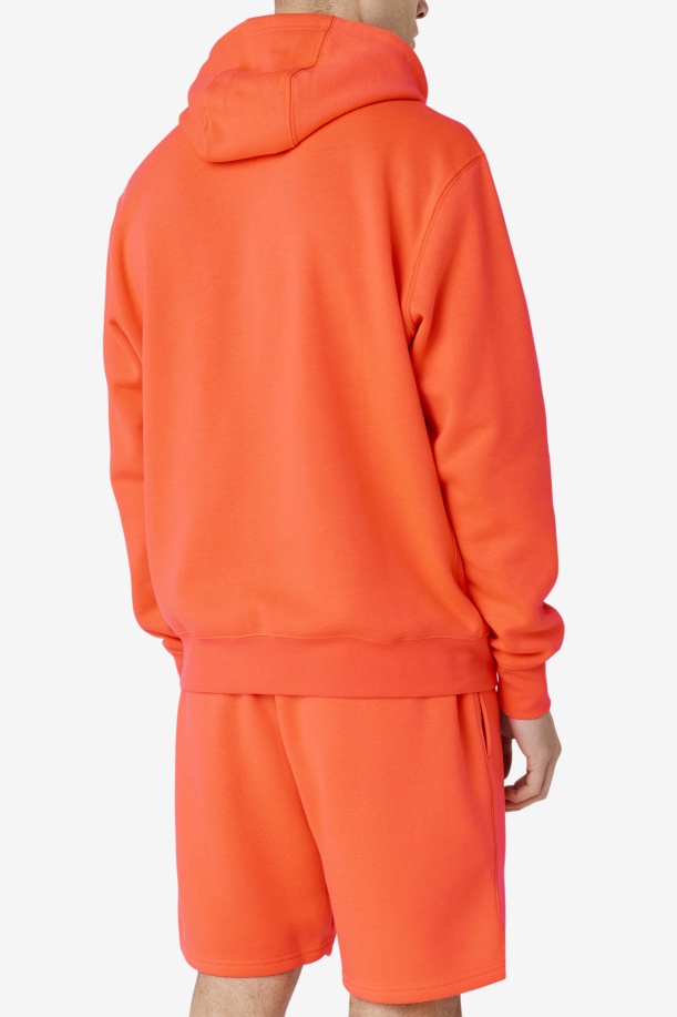 φλογερό κοραλί Fila Algot Hoodie