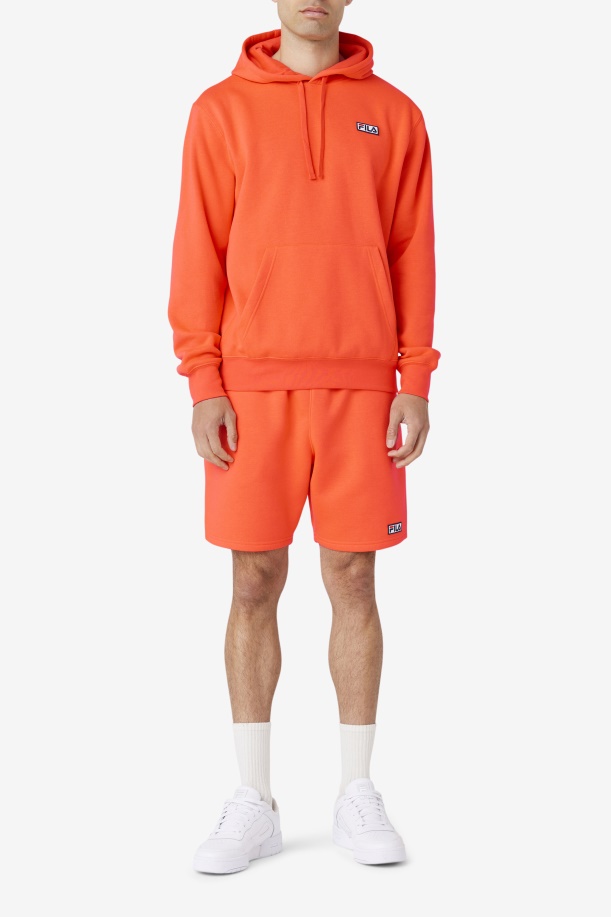 φλογερό κοραλί Fila Algot Hoodie