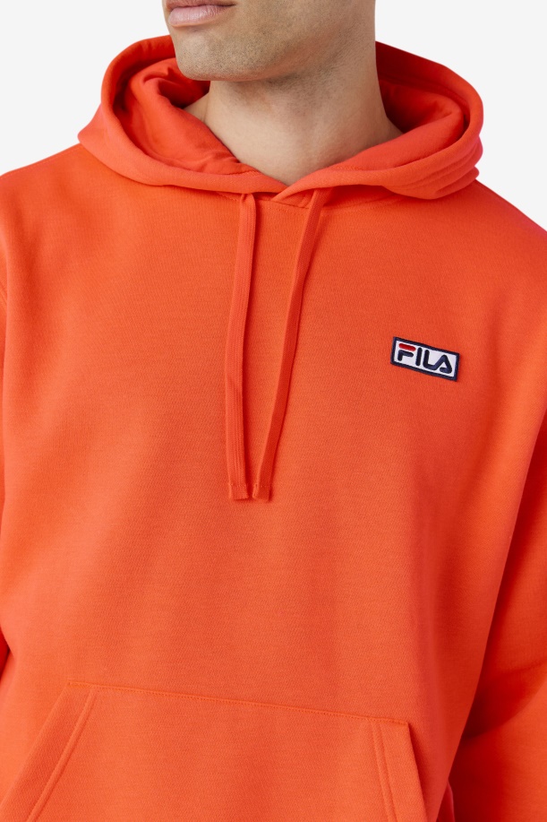 φλογερό κοραλί Fila Algot Hoodie
