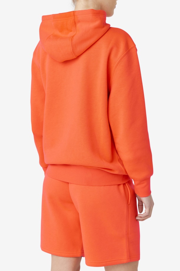 φλογερό κοραλί Fila Algot Hoodie