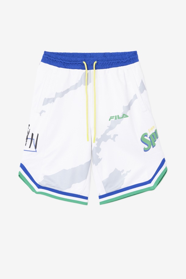 λευκό/μπλε/ζελεδάκι/χρυσό λόφος X Sprite Short Fila