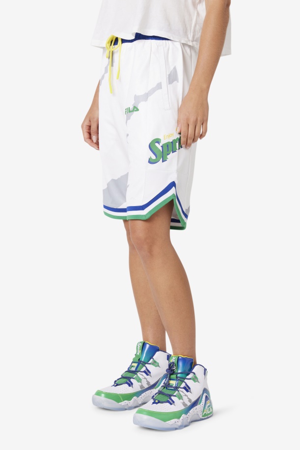 λευκό/μπλε/ζελεδάκι/χρυσό λόφος X Sprite Short Fila