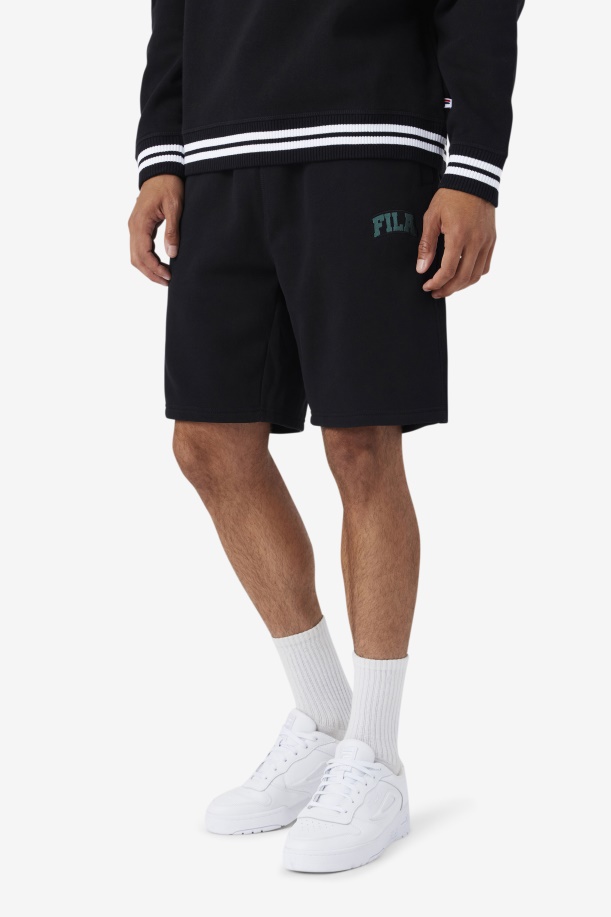 Logan Short Fila μαύρο/μπλε έλατο