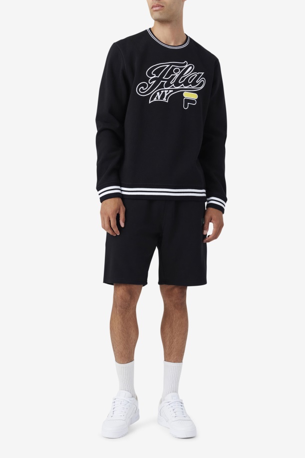 Logan Short Fila μαύρο/μπλε έλατο
