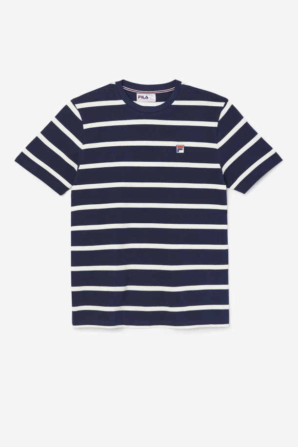 Navy/marshmallow Deny Crew Fila